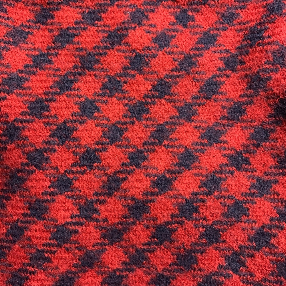 LOFT Reversible Plaid Poncho - XS/S - Picture 3 of 3